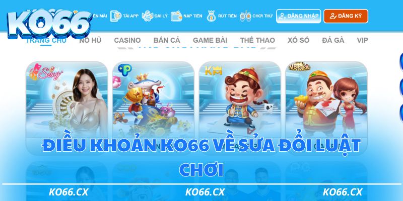 Điều khoản KO66 về sửa đổi luật chơi