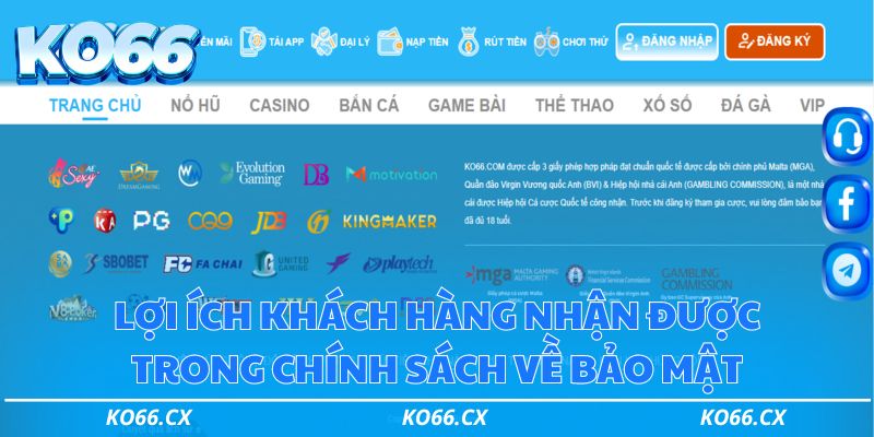 Lợi ích khách hàng nhận 