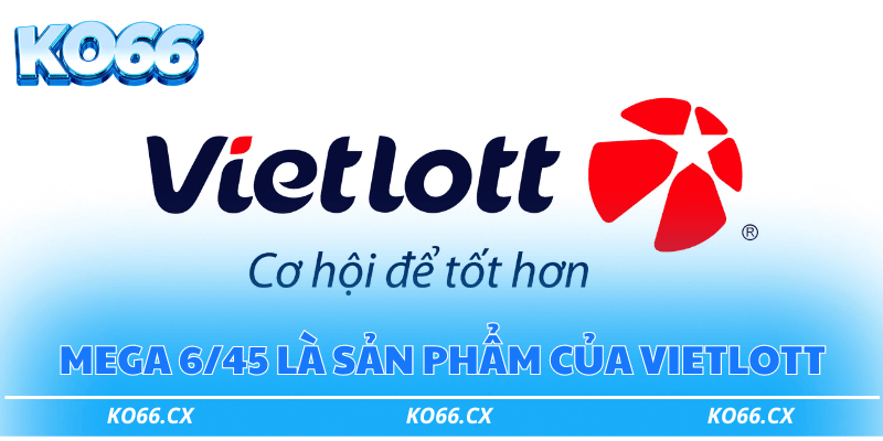 Mega 6/45 là một loại hình xổ số đến từ công ty Vietlott